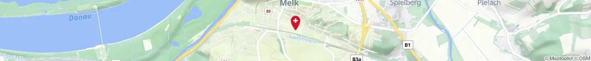 Kartendarstellung des Standorts für Löwen Apotheke in 3390 Melk